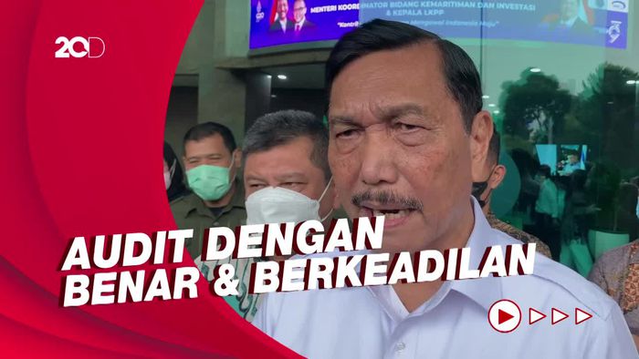 Luhut Minta BPKP Audit Perusahaan Sawit: Jangan Mau Diatur-atur!