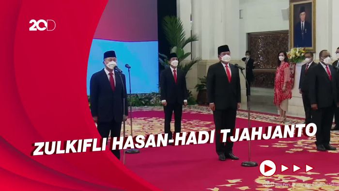 Sah! Ini 2 Menteri dan 3 Wamen Baru Kabinet Jokowi