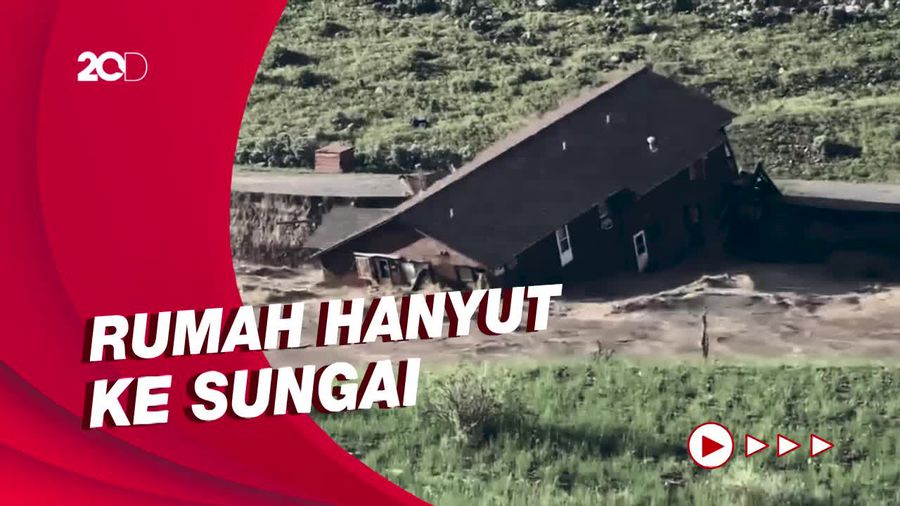 Banjir Bandang Terjang Taman Nasional Yellowstone AS
