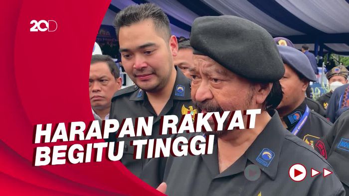 Surya Paloh ke Menteri Baru: Kerja dengan Baik, Harapan Rakyat Tinggi