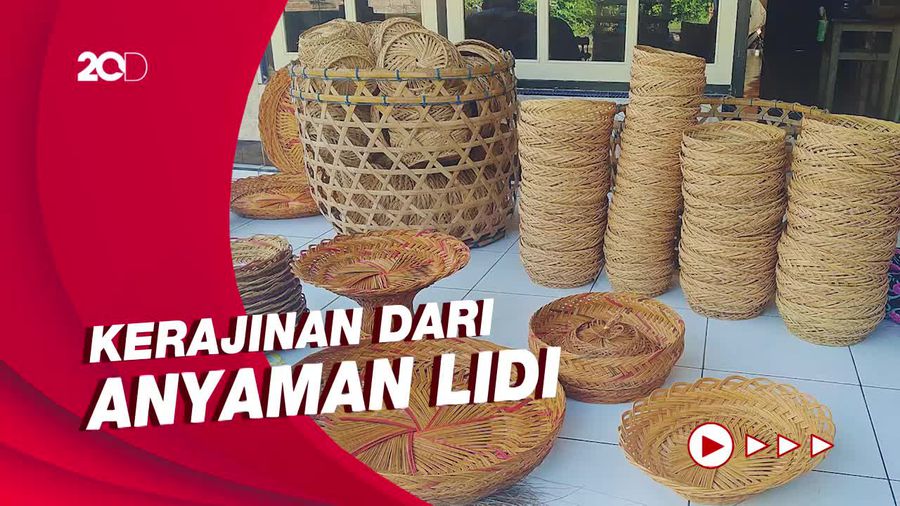 Pesanan Sempat Menurun, Kerajinan Ingke Bali Mulai Kebanjiran Order