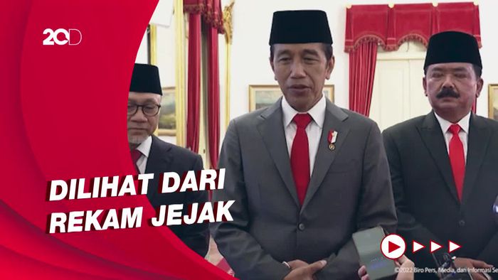 Alasan Jokowi Pilih Zulhas Jadi Mendag dan Hadi Tjahjanto  Menteri ATR