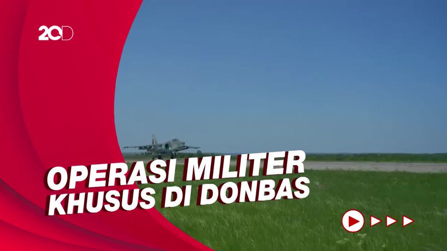 Pesawat Tempur Su-25 dan Rudal Iskander Dikerahkan Rusia Gempur Ukraina   