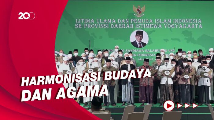 Ijtima Ulama di Jogja Dukung Sandiaga Jadi Capres 2024