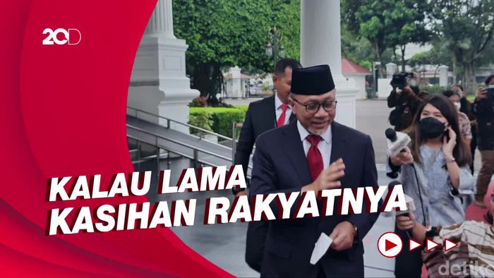 Dilantik Jadi Mendag, Zulhas Sebut Persoalan Minyak Goreng Prioritas
