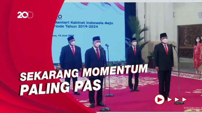 Jokowi Lantik 2 Menteri & 3 Wamen Baru, Istana: Presiden Perlu Refreshing