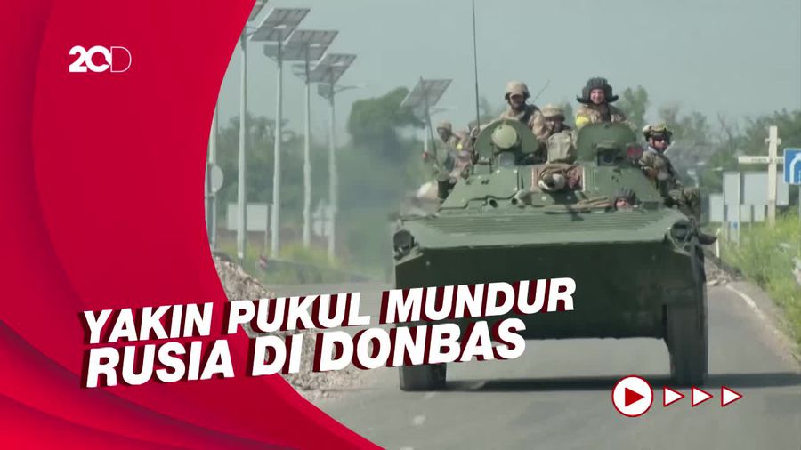 Garda Terdepan Ukraina di Donbas Optimis Dapat Kalahkan Rusia