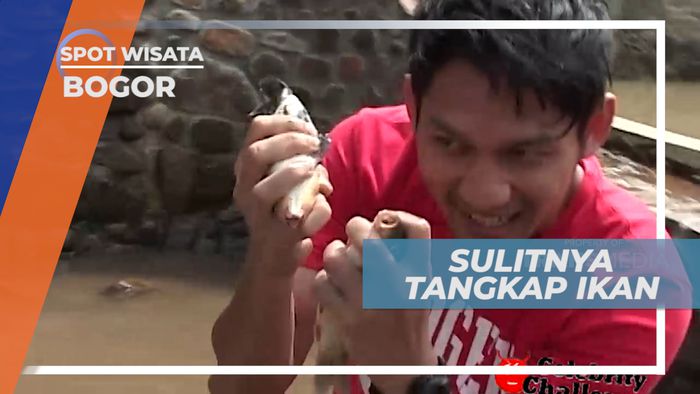 Menangkap Ikan dengan Tangan, Gampang-gampang Susah, Bogor