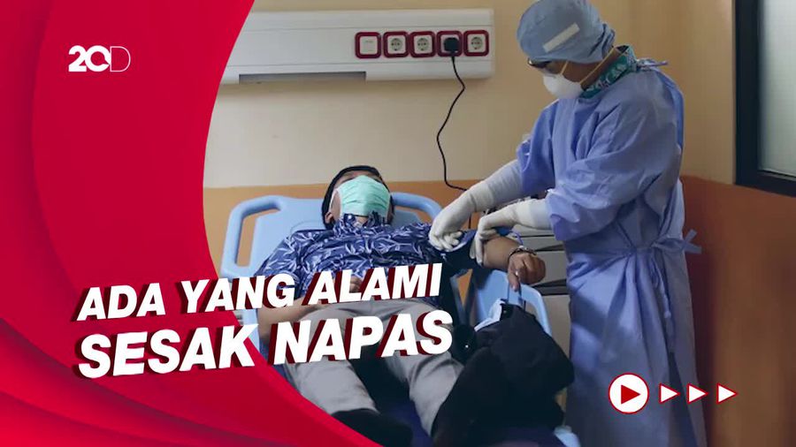 Kondisi 20 Pasien yang Terinfeksi Subvarian BA.4 dan BA.5