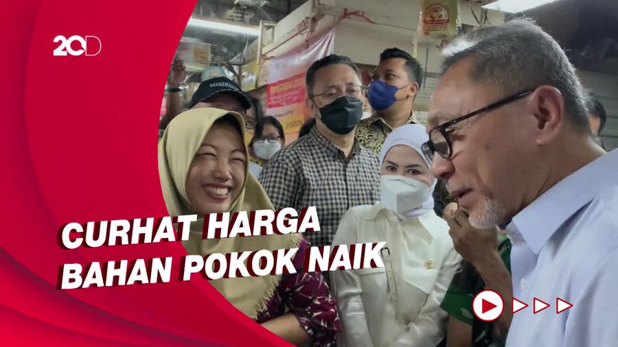 Pedagang Pasar ke Mendag Zulhas: Cabai Mahal Pak!