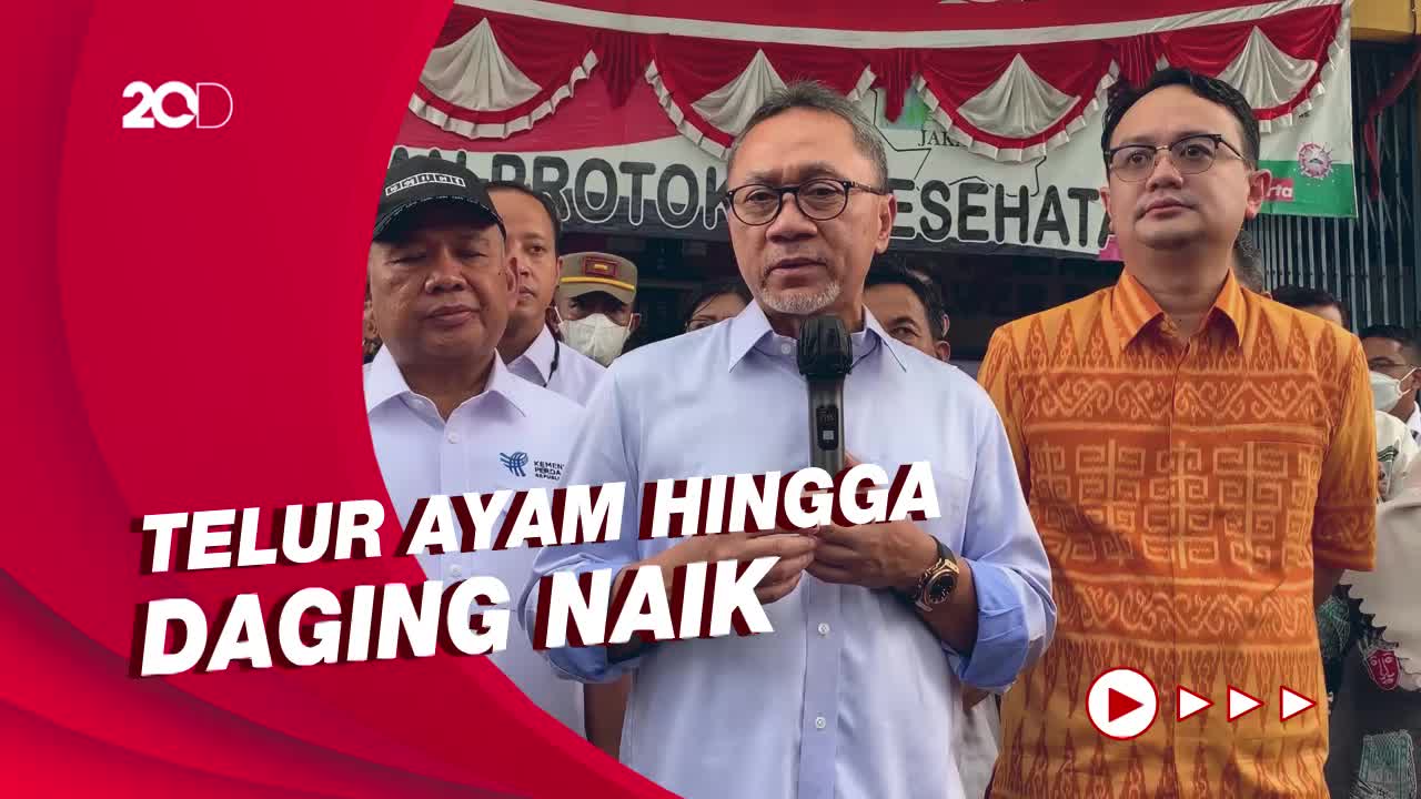 Bikin Shock, Mendag Zulhas Ungkap 'Biang Kerok' Harga Pangan Naik