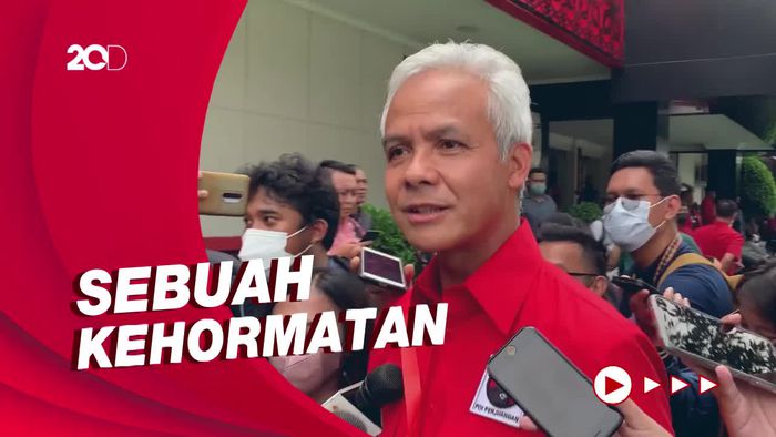 Masuk Radar NasDem untuk Pilpres 2024, Ganjar: Saya PDI Perjuangan!