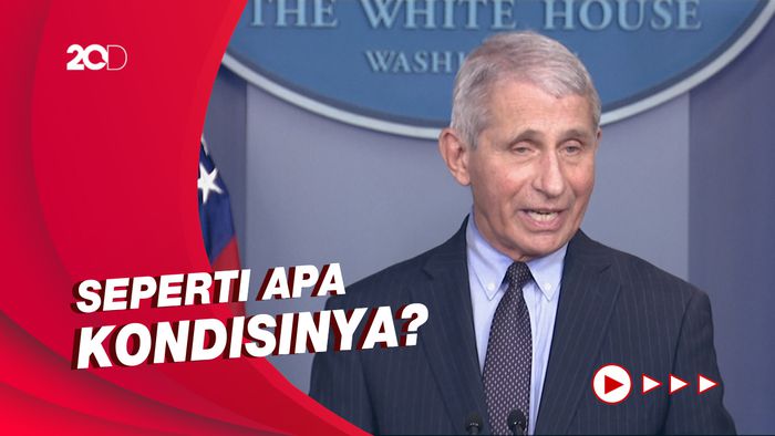Penasihat Kesehatan Joe Biden Anthony Fauci Terpapar Covid-19