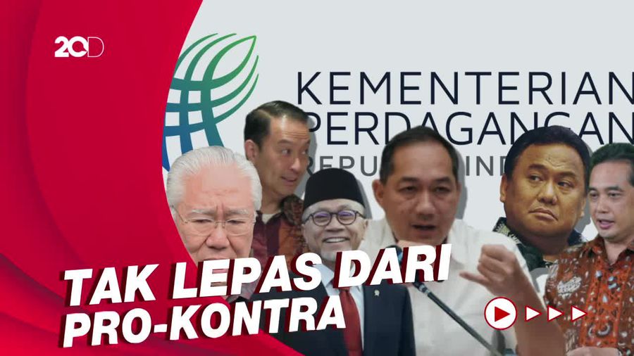 Kilas Balik Menteri Perdagangan Pilihan Jokowi dari Masa ke Masa