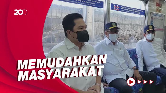 Menhub Budi-Erick Thohir Resmikan Penataan Stasiun Pondok Ranji