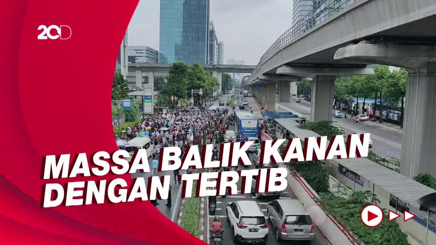Demo FPI-PA 212 Bubar, Lalin Depan Kedubes India Kembali Normal