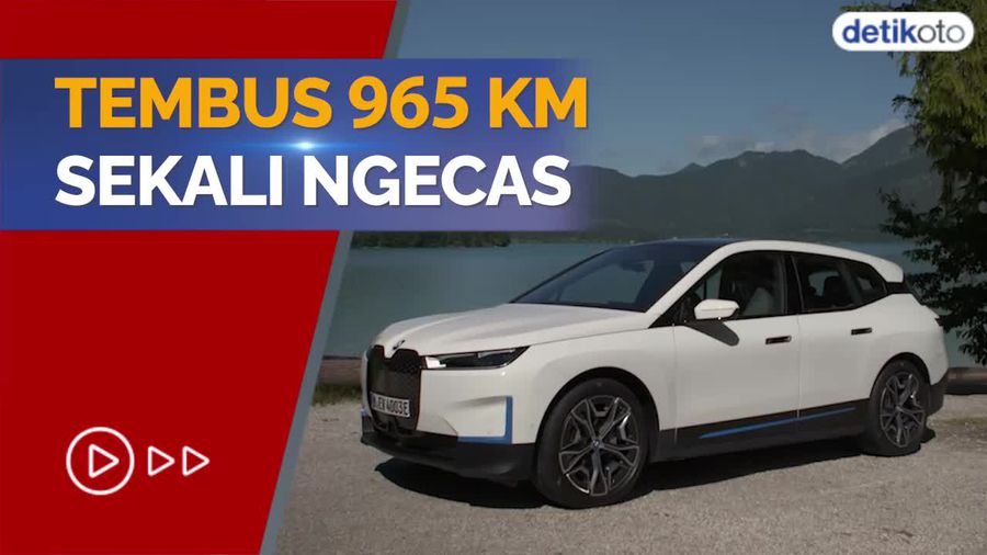 Gokil! Sekali Ngecas, Mobil Listrik BMW Ini Bisa Tempuh Jakarta-Surabaya