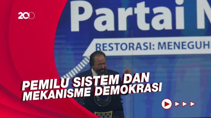 Surya Paloh Sebut Pemilu Digelar Agar Tak Ada Monopoli Kekuasaan