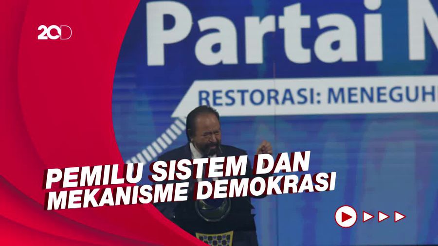 Surya Paloh Sebut Pemilu Digelar Agar Tak Ada Monopoli Kekuasaan