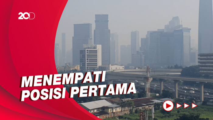 Lagi! Kualitas Udara di Jakarta Terburuk di Dunia