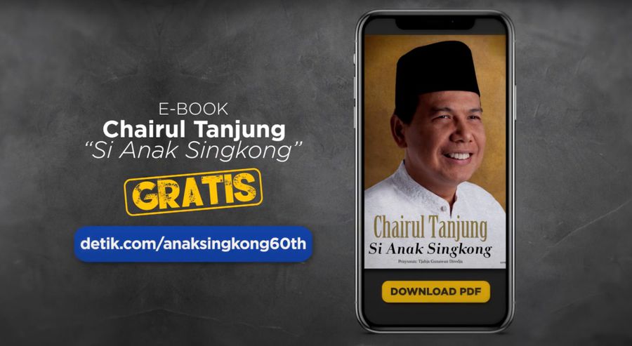 Tanda Syukur Ulang Tahun ke- 60, CT Bagikan E-Book dan Undang Makan Malam