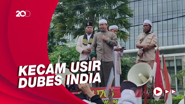 PA 212 Demo Kedubes India: Ngontrak Aja Belagu