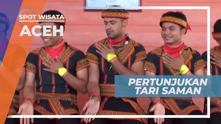 Pertunjukkan Tari Saman yang Mengagumkan, Aceh