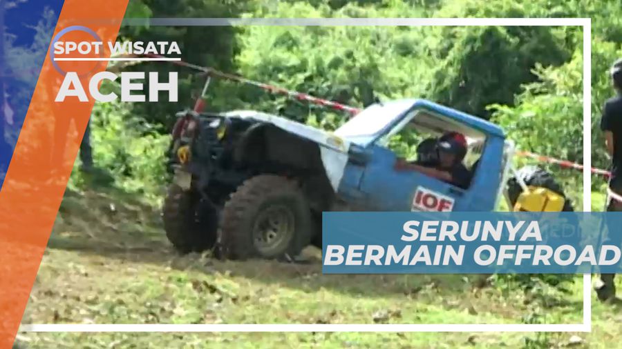 Menjajal Rintangan Offroad, Aceh