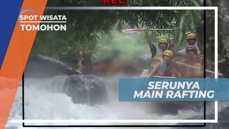 Rafting Seru dengan Medan yang Menantang, Tomohon