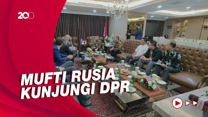 Terima Kunjungan Mufti Rusia, Dasco: Bahas Kerja Sama Ekonomi-Kebudayaan