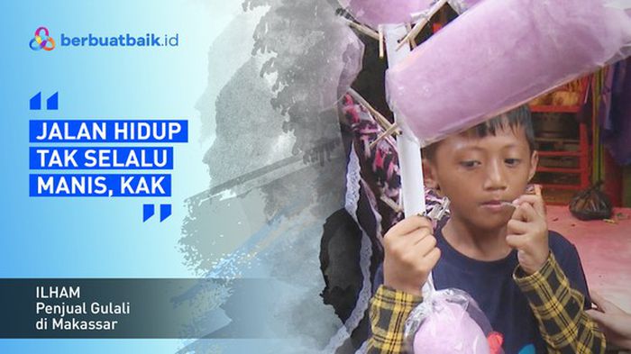 Pahitnya Hidup Bocah Penjual Gulali, Dipalak Preman Hingga Bantu Ekonomi Keluarga