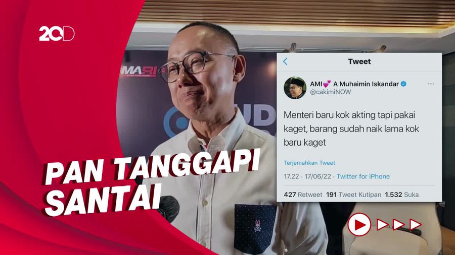 Cak Imin Sebut Zulhas Akting Kaget, PAN: Suka Bercanda