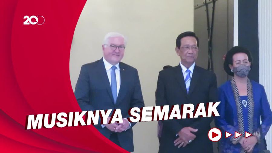 Kagumnya Presiden Jerman dengan Tarian Beksan Lawung Keraton Yogya