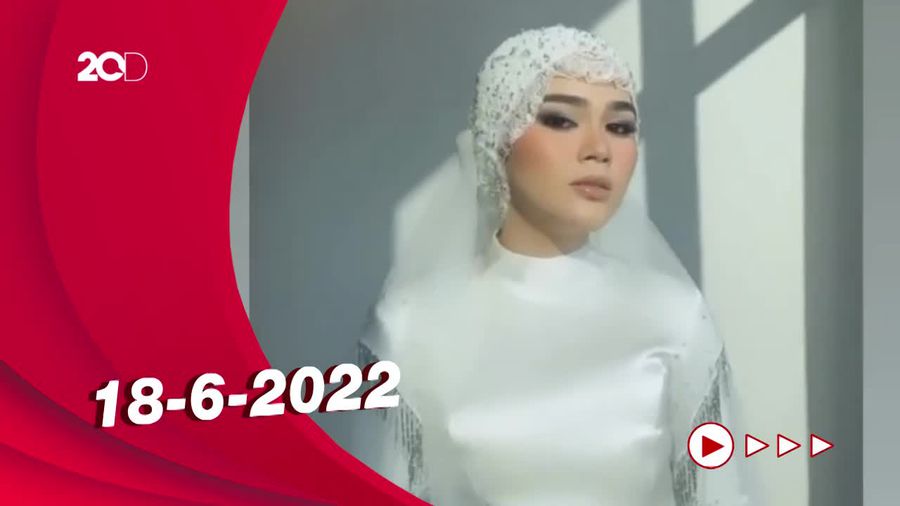 Penampilan Elegan Sivia Azizah di Hari Pernikahan