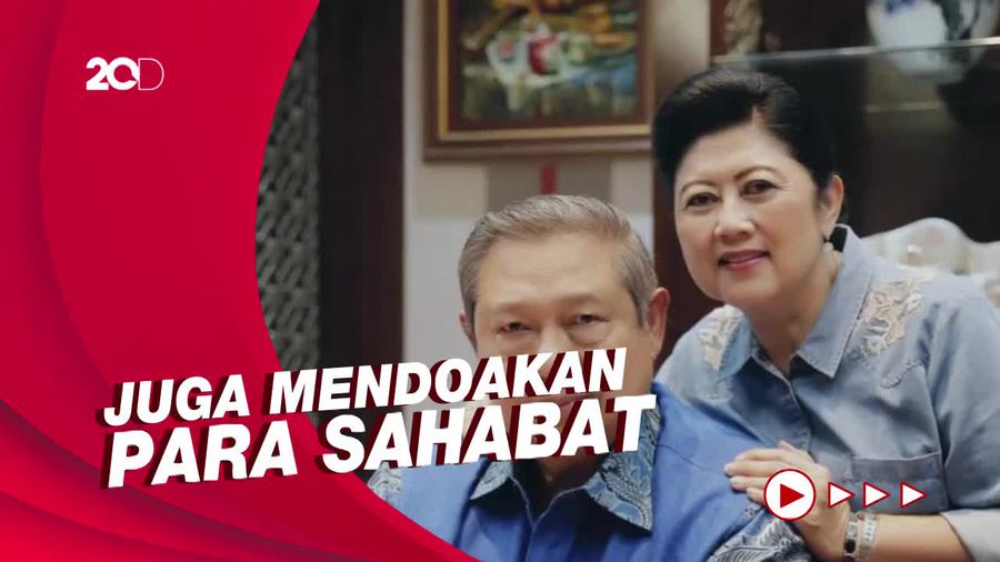 Kenang Mendiang Istri, SBY Minta Para Sahabat Doakan Almarhumah Ani