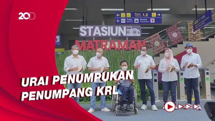 Ada Stasiun Matraman, Menhub: 20 Ribu Penumpang Tak Perlu ke Manggarai