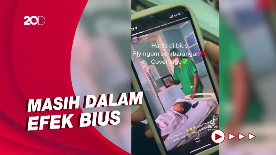Viral Aksi Wanita Cover Lagu Celine Dion Usai Operasi