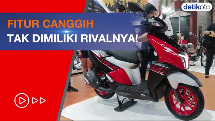 Pilihan Motor Matic Baru, TVS Ntorq 125 Race XP Play Smart