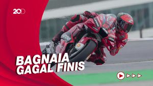 Nestapa Bagnaia, Jatuh Saat Kejar Quartararo
