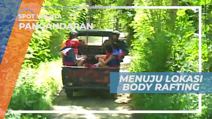 Bersiap Menuju Desa Cimerah Pangandaran untuk Body Rafting