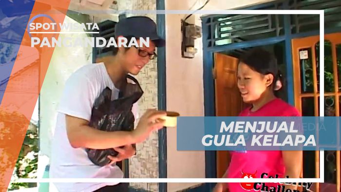 Berkeliling Desa Menjual Gula Kelapa, Pangandaran