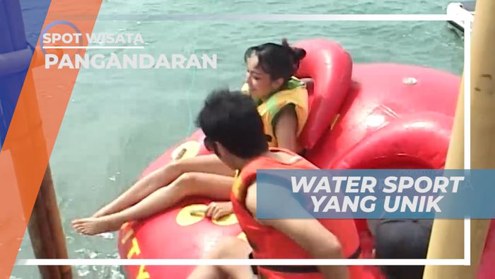 Keseruan Melayang Di Atas Air dengan Kecepatan Tinggi, Pangandaran
