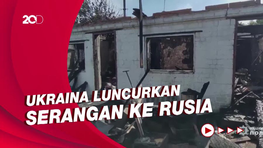 Serangan Rusia Mengenai Daerah Permukiman di Ukraina