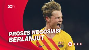Manchester United Siapkan Tawaran Baru untuk Gaet Frenkie De Jong