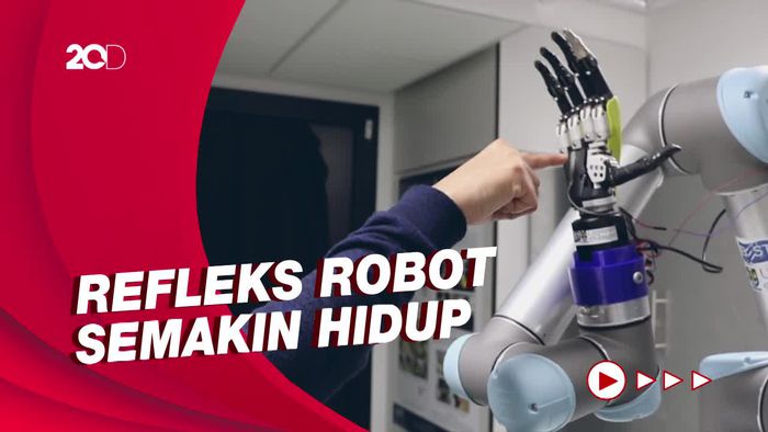 Canggih! Kulit Elektronik Robot Ini Bisa Merasakan Sakit