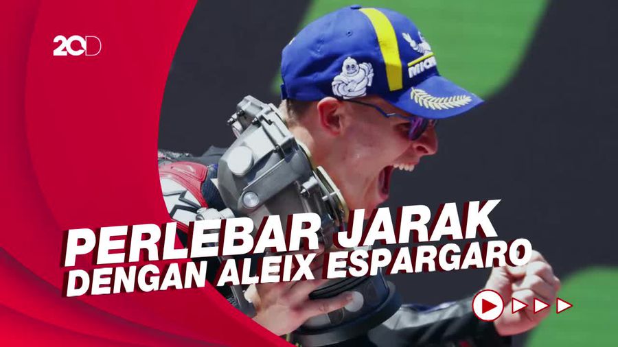 Quartararo Kian Nyaman di Puncak Klasemen MotoGP 2022