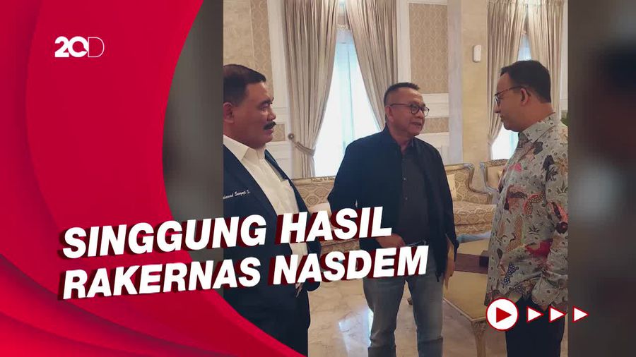 Elite NasDem Temui Anies Baswedan, M Taufik Turut Hadir