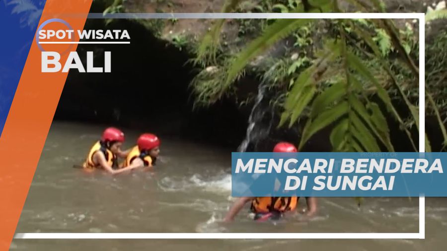 Uji Nyali Menyusuri Derasnya Aliran Sungai Petanu, Bali