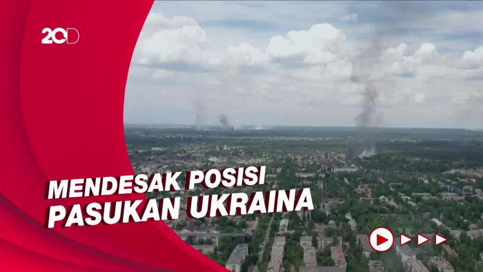 Pasukan Rusia Semakin Mendekati Pabrik Kimia Azot di Luhanks