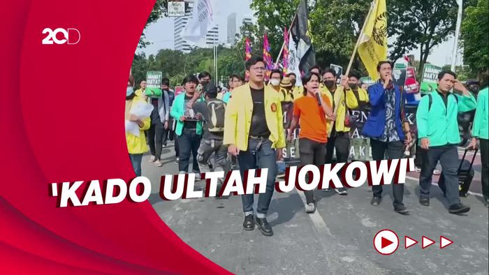 Tolak RKUHP, Mahasiswa Gelar Demo di Patung Kuda